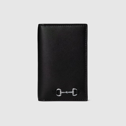 Long card case with Horsebit