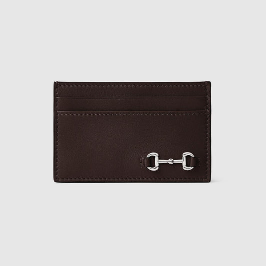 Card case with Horsebit
