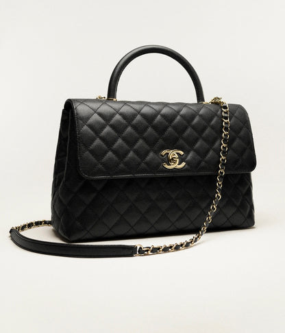 Chanel Maxi Flap Bag with Top Handle
