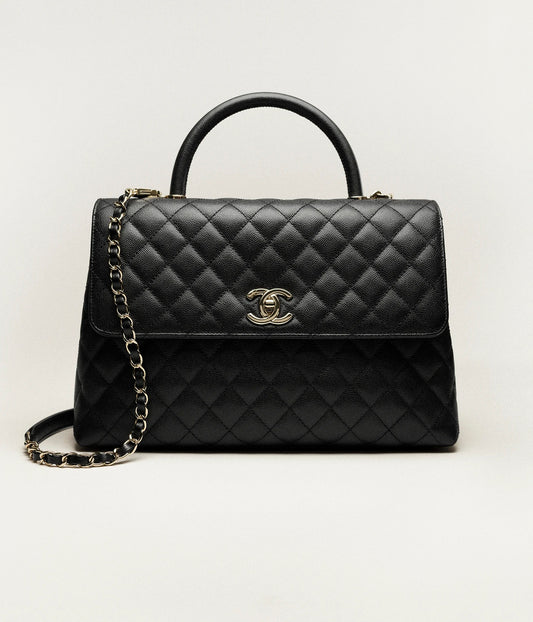 Chanel Maxi Flap Bag with Top Handle