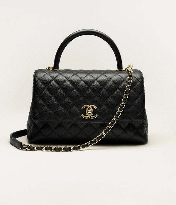 Large Flap Bag with Top Handle