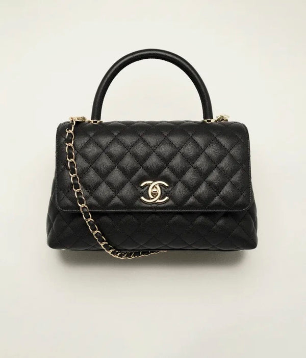Large Flap Bag with Top Handle