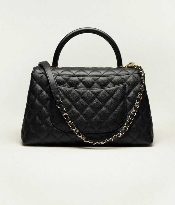 Large Flap Bag with Top Handle
