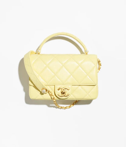 Chanel Mini Flap Bag With Top Handle