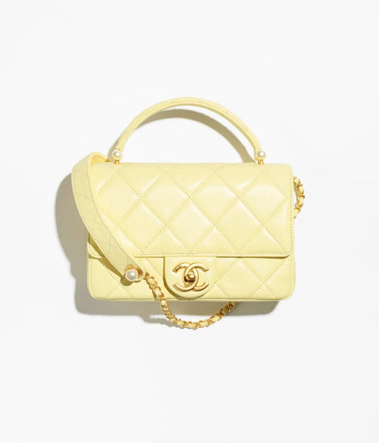 Chanel Mini Flap Bag With Top Handle