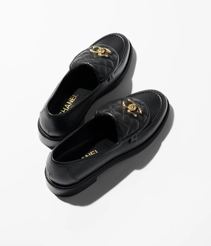 Chanel Moccasins