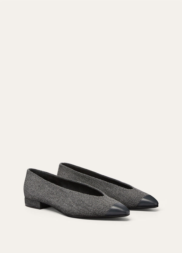 Rebecca Cap Toe Ballet Flat