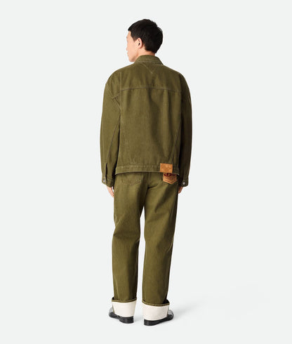 Bottega Veneta Colored Turned Up Jeans