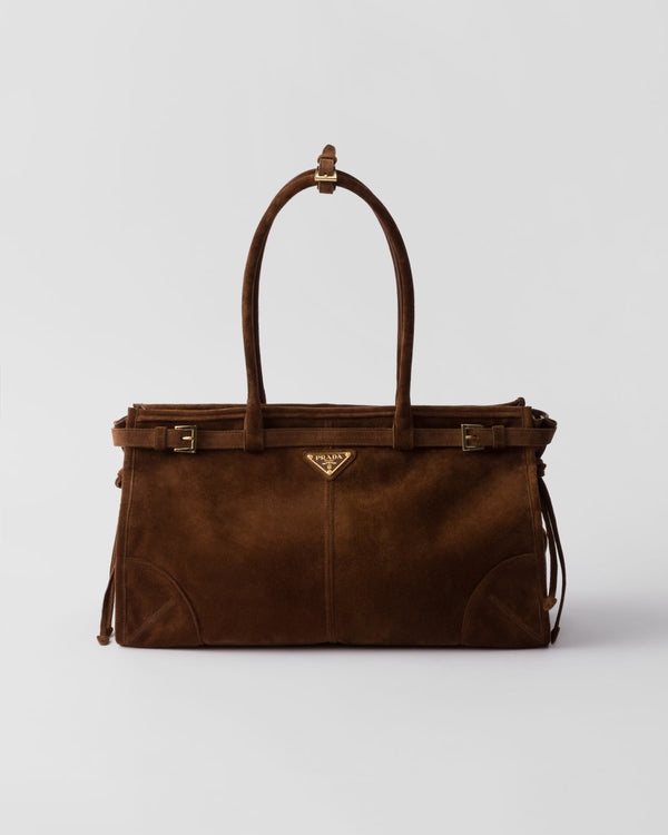 Bonnie Large Suede Handbag
