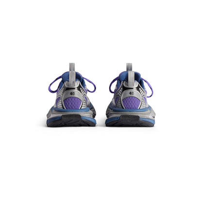 Women's Balenciaga 3XL Gradient Sneaker in Purple/Grey/Navy