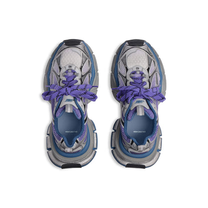Women's Balenciaga 3XL Gradient Sneaker in Purple/Grey/Navy