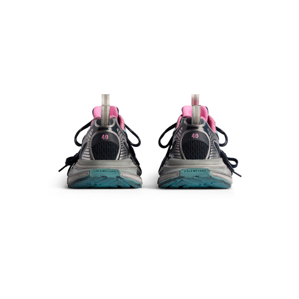 Women's 3XL Sneaker in Grey/Blue/Pink
