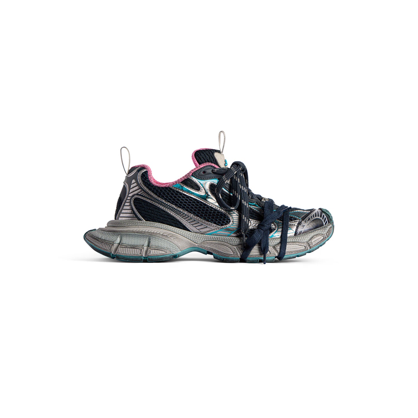 Women's Balenciaga 3XL Sneaker in Grey/Blue/Pink