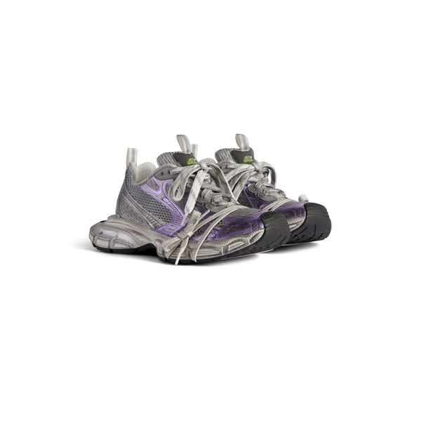 Women's 3XL Sneaker in Grey/Purple/White