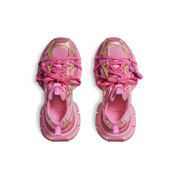 Women's 3XL Sneaker in Pink/Yellow