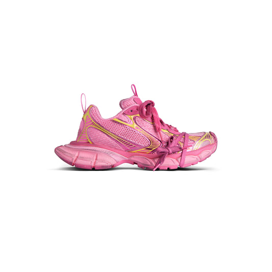 Women's Balenciaga 3XL Sneaker in Pink/Yellow