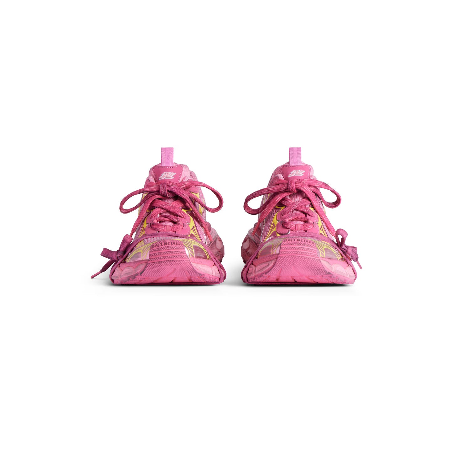 Women's Balenciaga 3XL Sneaker in Pink/Yellow