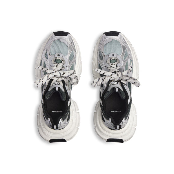 Women's 3XL Gradient Sneaker in Black/Grey/White