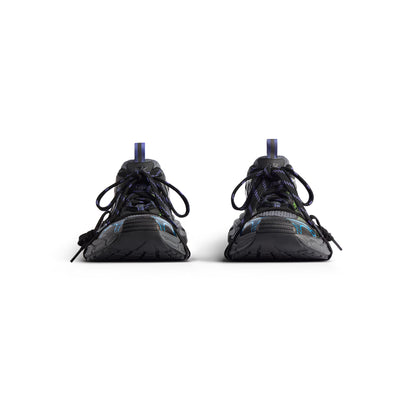 Women's Balenciaga Sneaker in Dark Green/Black/Blue/Green
