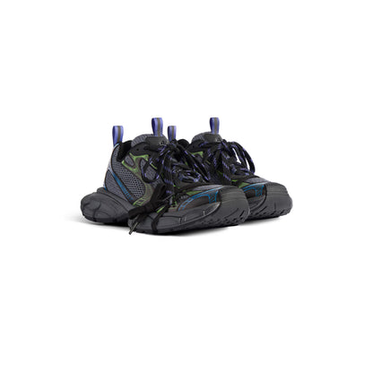 Women's Balenciaga Sneaker in Dark Green/Black/Blue/Green