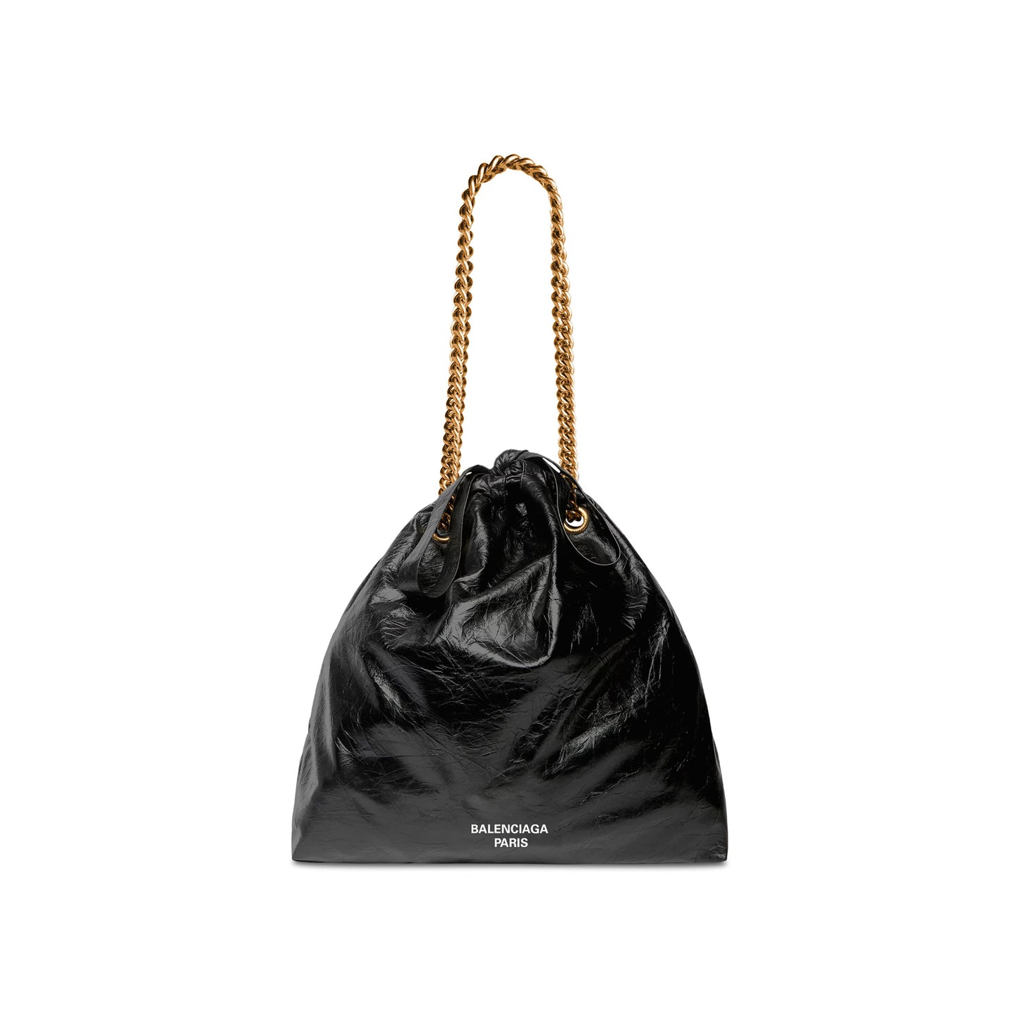 Balenciaga Crush Medium Tote Bag in Black