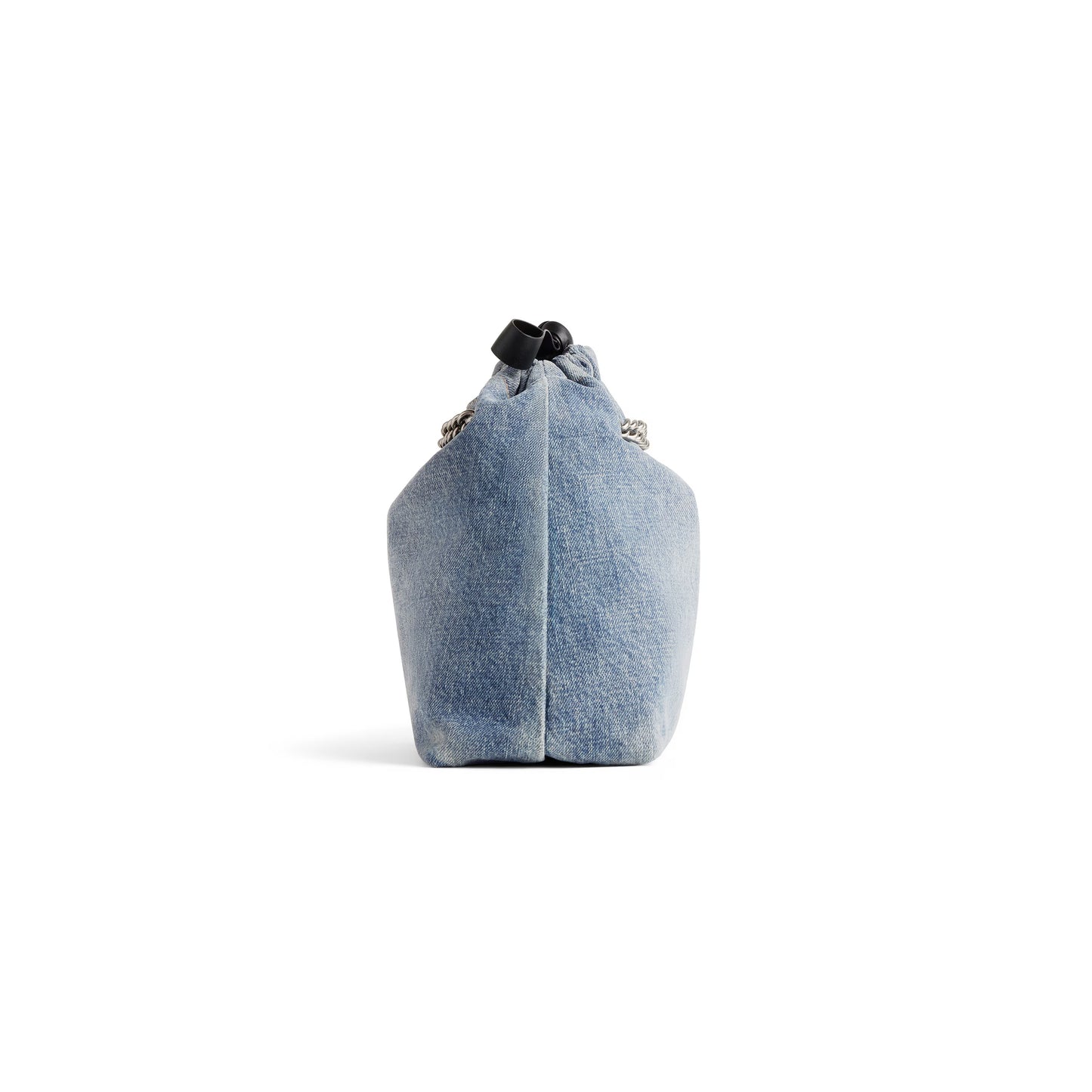 Balenciaga Crush Small Tote Bag Denim in Blue