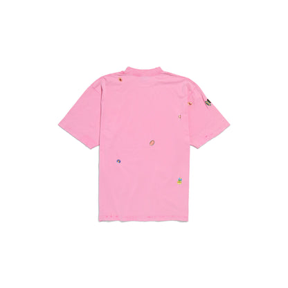 Balenciaga Fruity T-shirt Medium Fit in Faded Pink