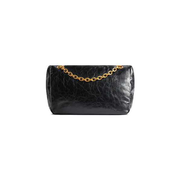 Monaco Small Chain Bag in Black
