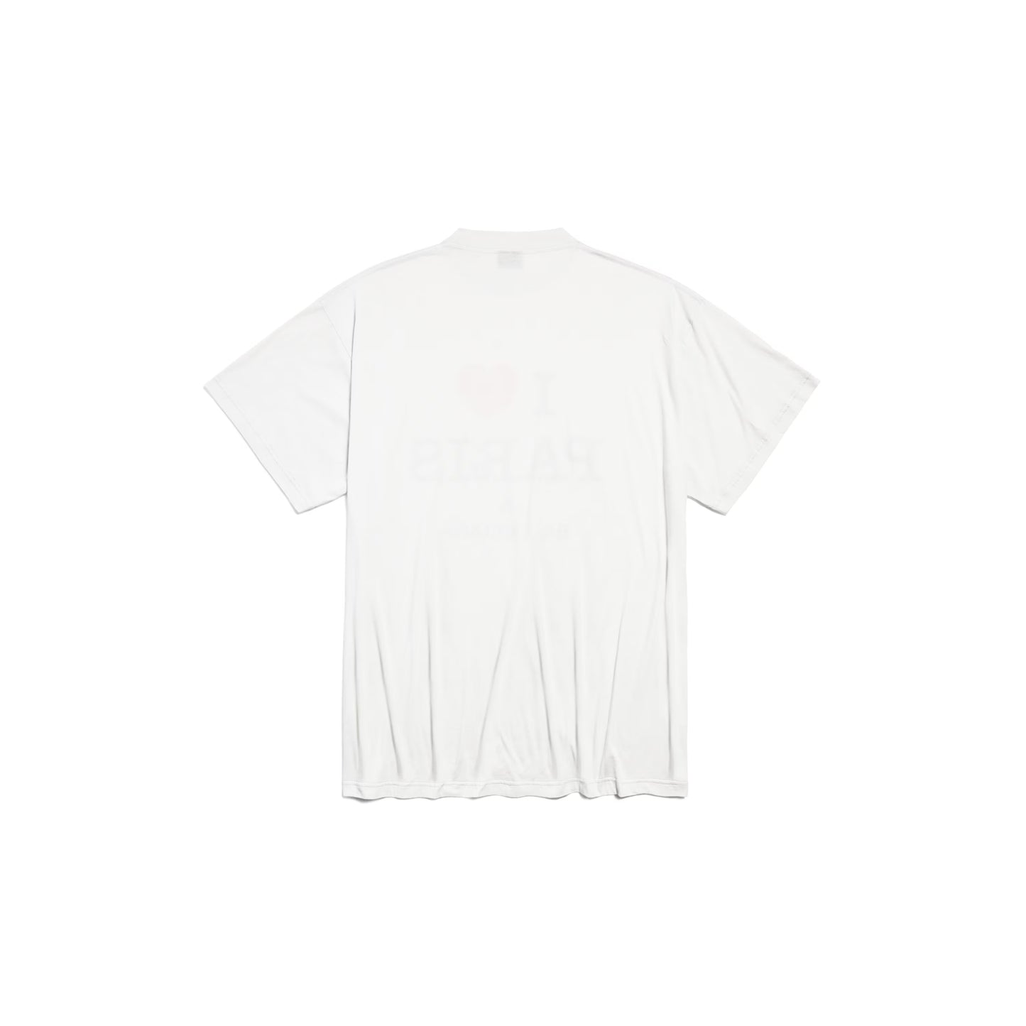 Balenciaga T-shirt Oversized in White