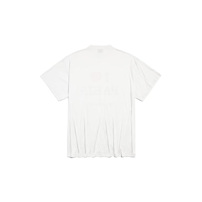 Balenciaga T-shirt Oversized in White