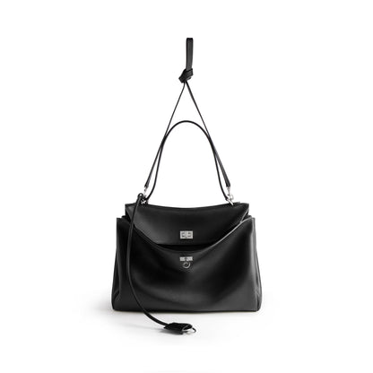Balenciaga Rodeo Medium Handbag in Black