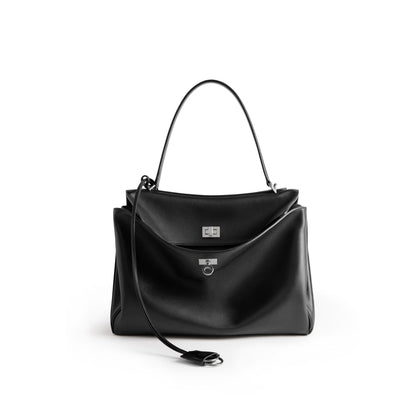Balenciaga Rodeo Medium Handbag in Black
