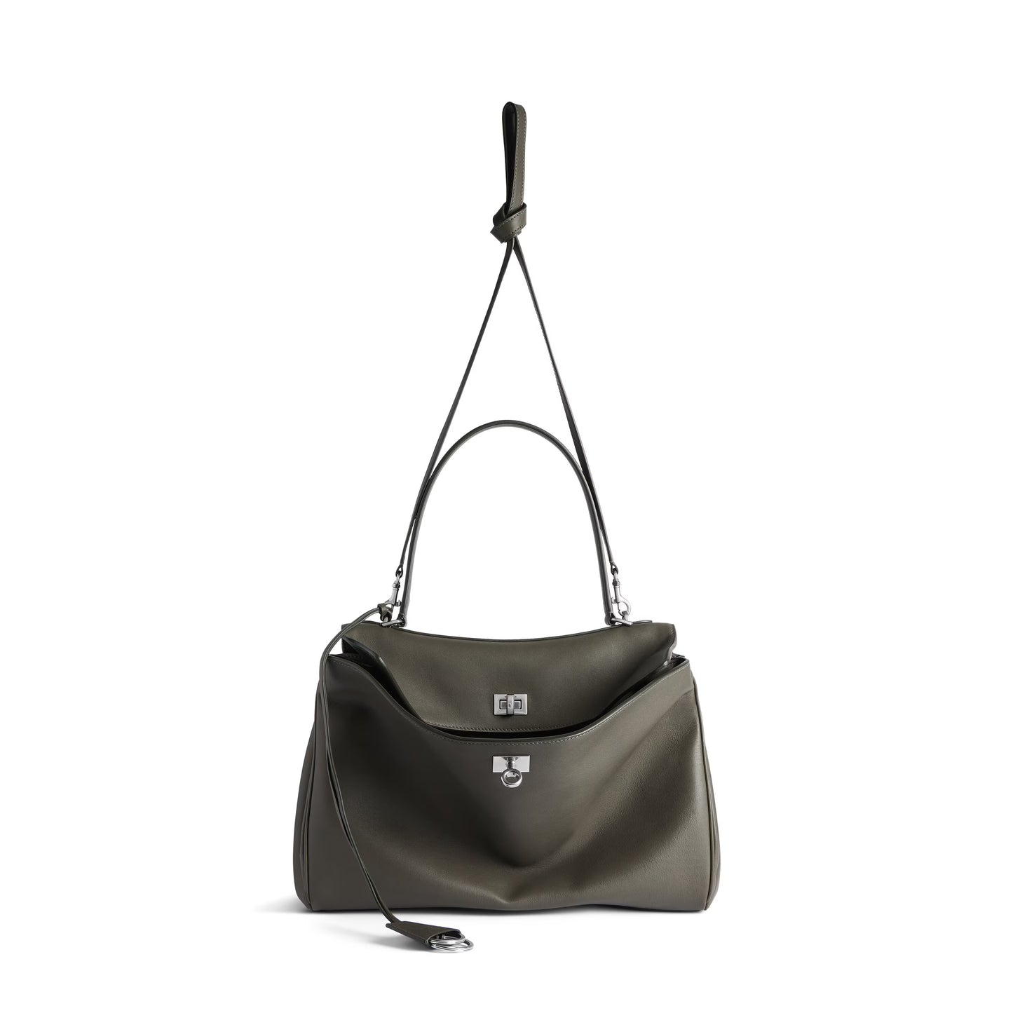 Balenciaga Rodeo Handbag Medium in Khaki