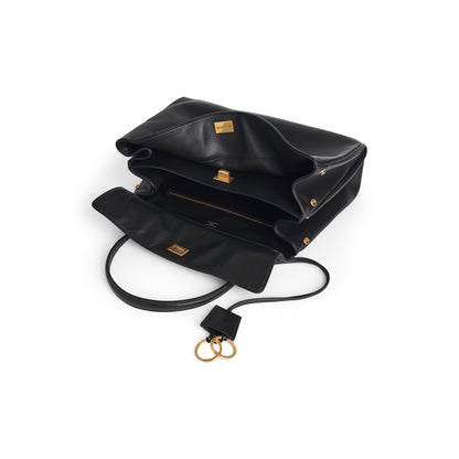 Balenciaga Rodeo Medium Handbag in Black
