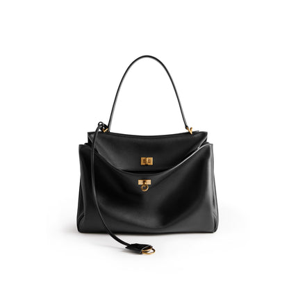 Balenciaga Rodeo Medium Handbag in Black