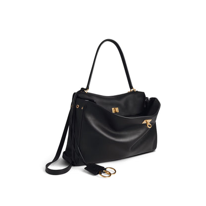 Balenciaga Rodeo Medium Handbag in Black