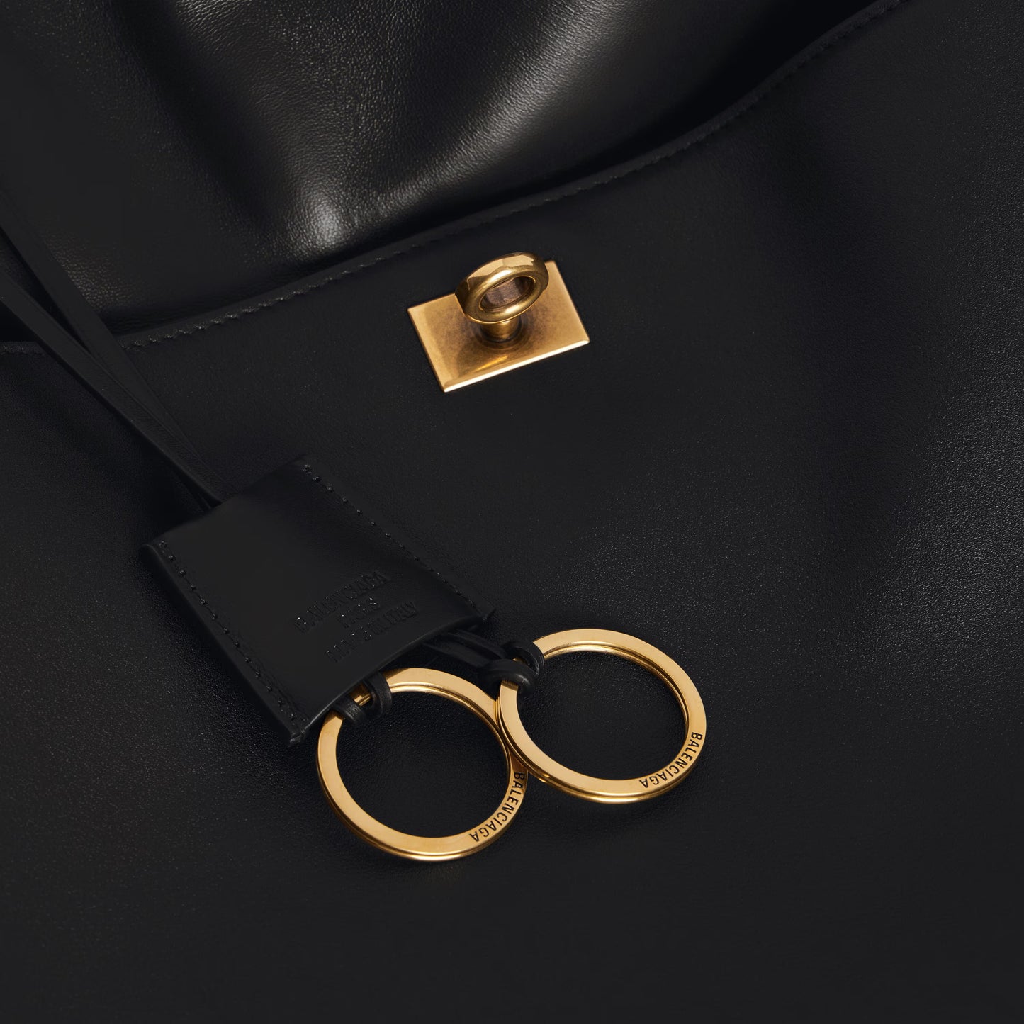 Balenciaga Rodeo Medium Handbag in Black