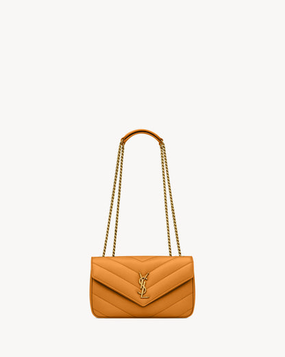 Saint Laurent Loulou Small in Matelassé Lambskin