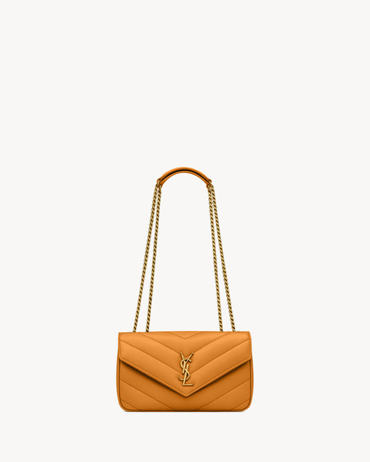 Saint Laurent Loulou Small in Matelassé Lambskin