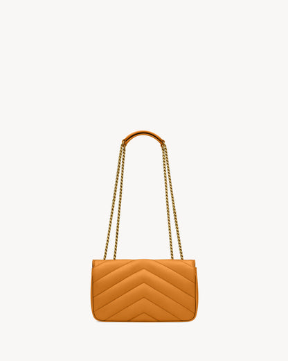 Saint Laurent Loulou Small in Matelassé Lambskin