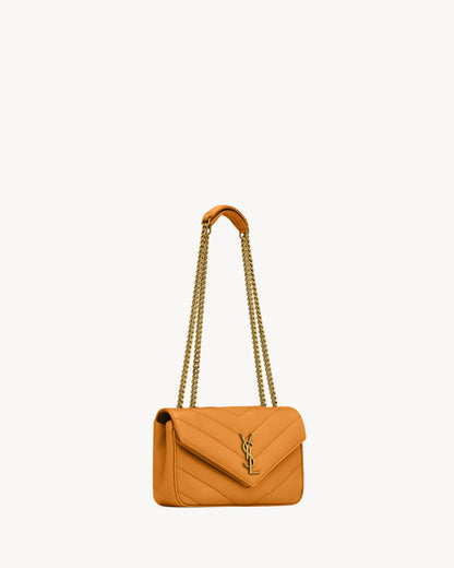 Saint Laurent Loulou Small in Matelassé Lambskin