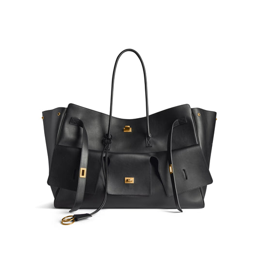 Balenciaga Bel Air XL Carry All Bag in Black