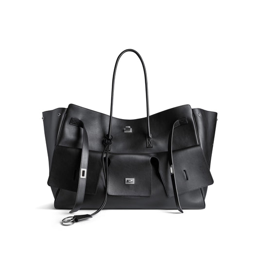 Balenciaga Bel Air XL Carry All Bag in Black