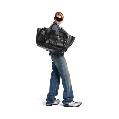 Balenciaga Bel Air XL Carry All Bag in Black
