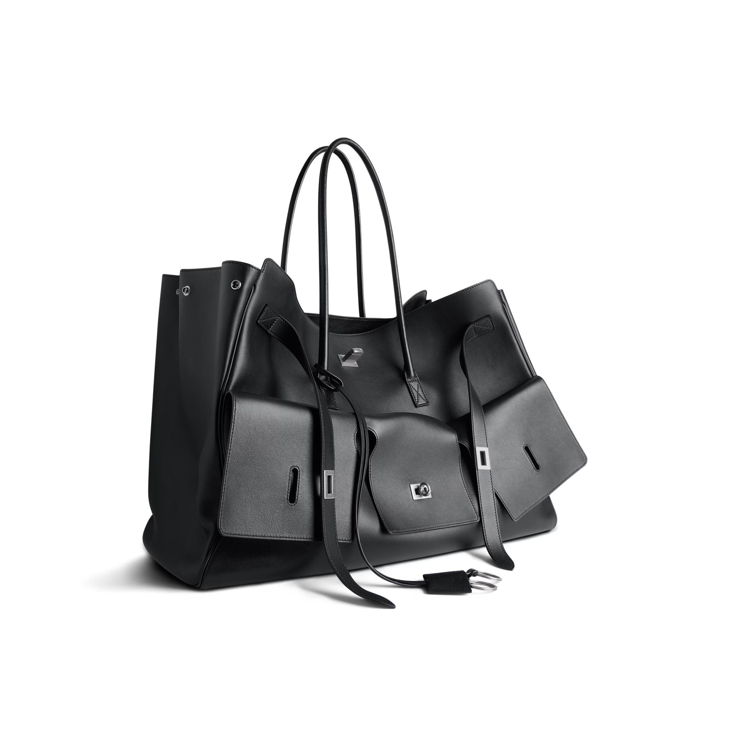 Balenciaga Bel Air XL Carry All Bag in Black