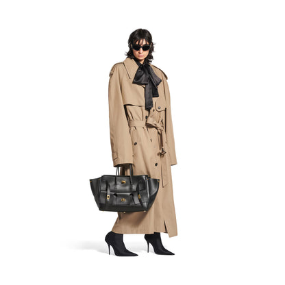 Balenciaga Bel Air Medium Carry All Bag in Black