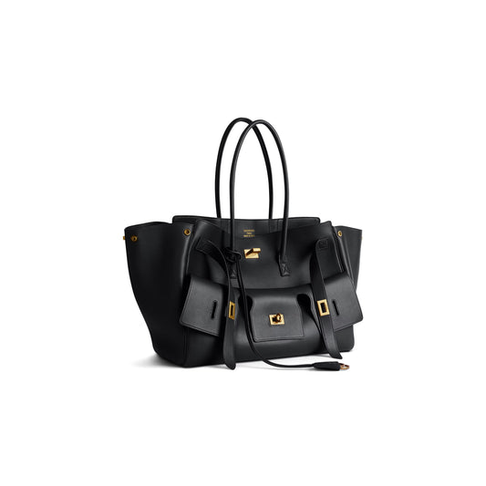 Balenciaga Bel Air Medium Carry All Bag in Black