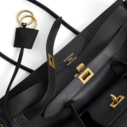 Balenciaga Bel Air Medium Carry All Bag in Black