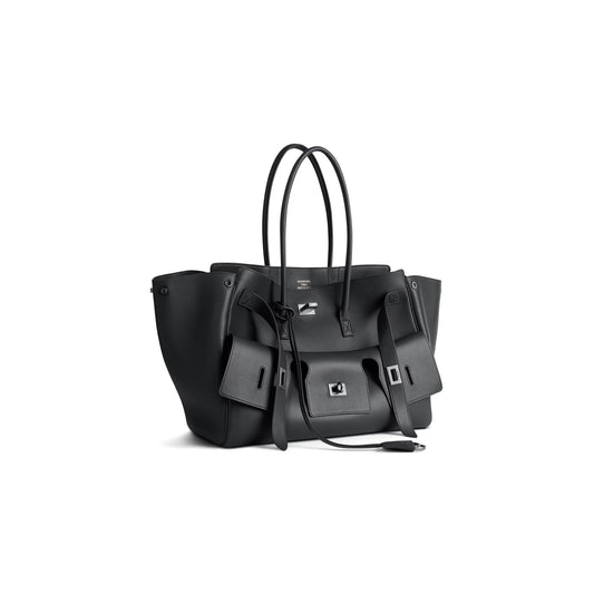 Balenciaga Bel Air Medium Carry All Bag in Black