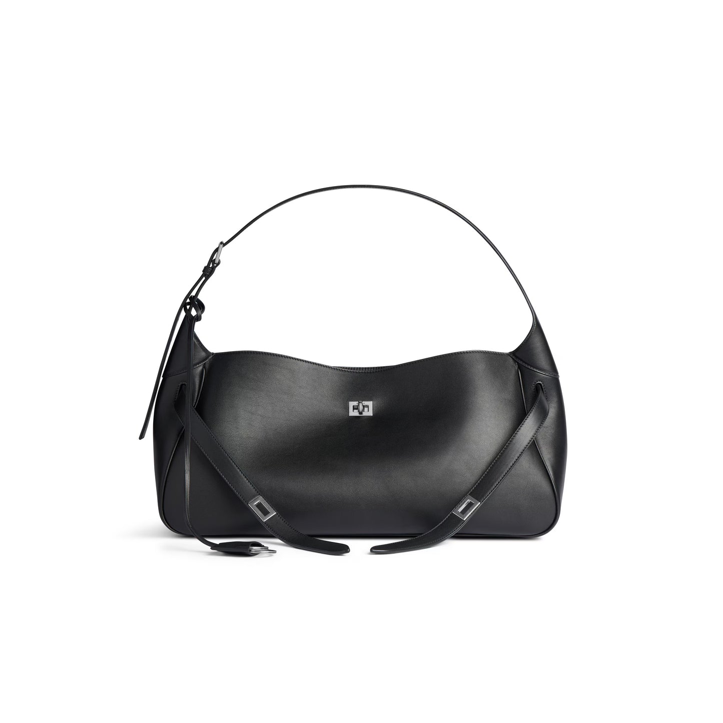 Balenciaga Bel Air Medium Shoulder Bag in Black
